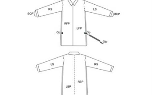 靜電服測試點(diǎn)